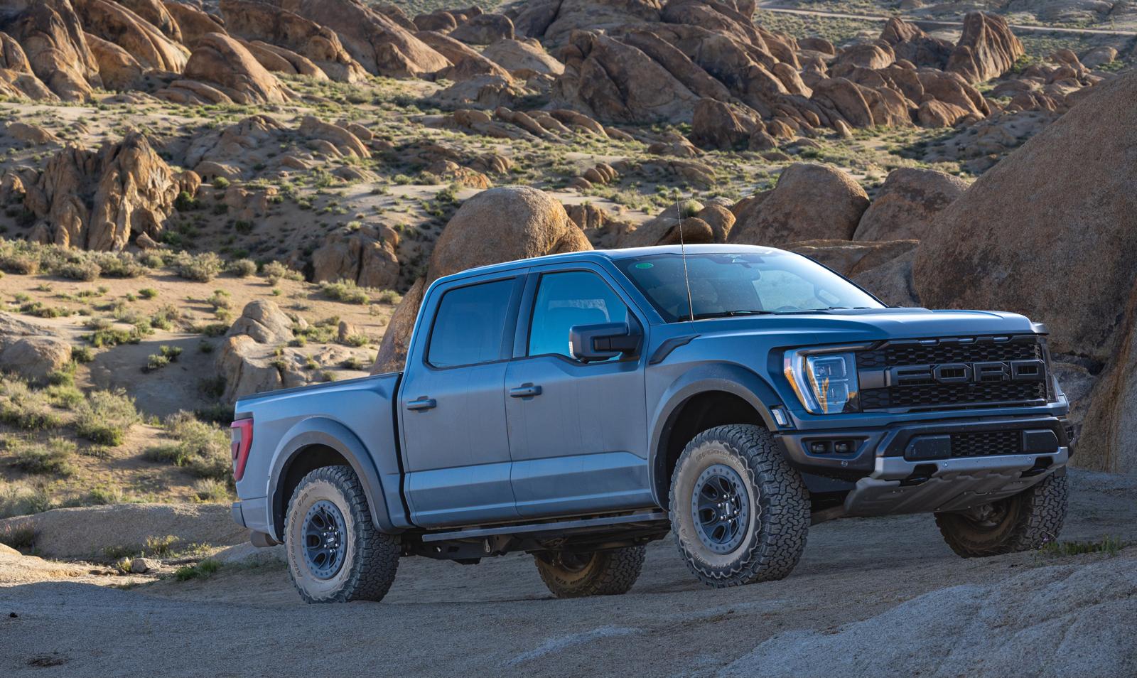 Overland vehicle on remote trail